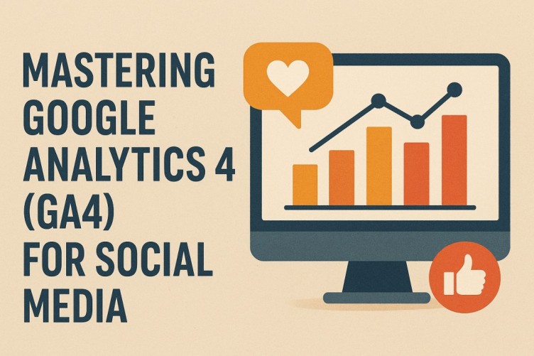 Mastering Google Analytics 4 (GA4) for social media performance tracking and growth visualization.